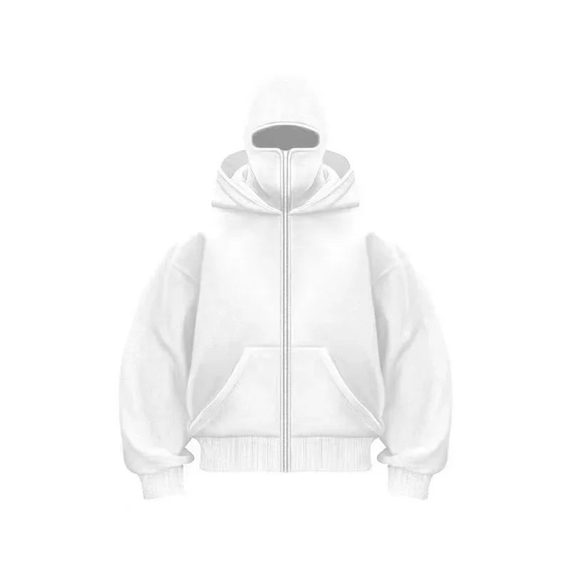 McGregor Clan Balaclava Double-Hood Zip Sweatshirt