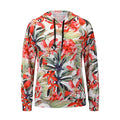 Women's Floral Print Hoodie
