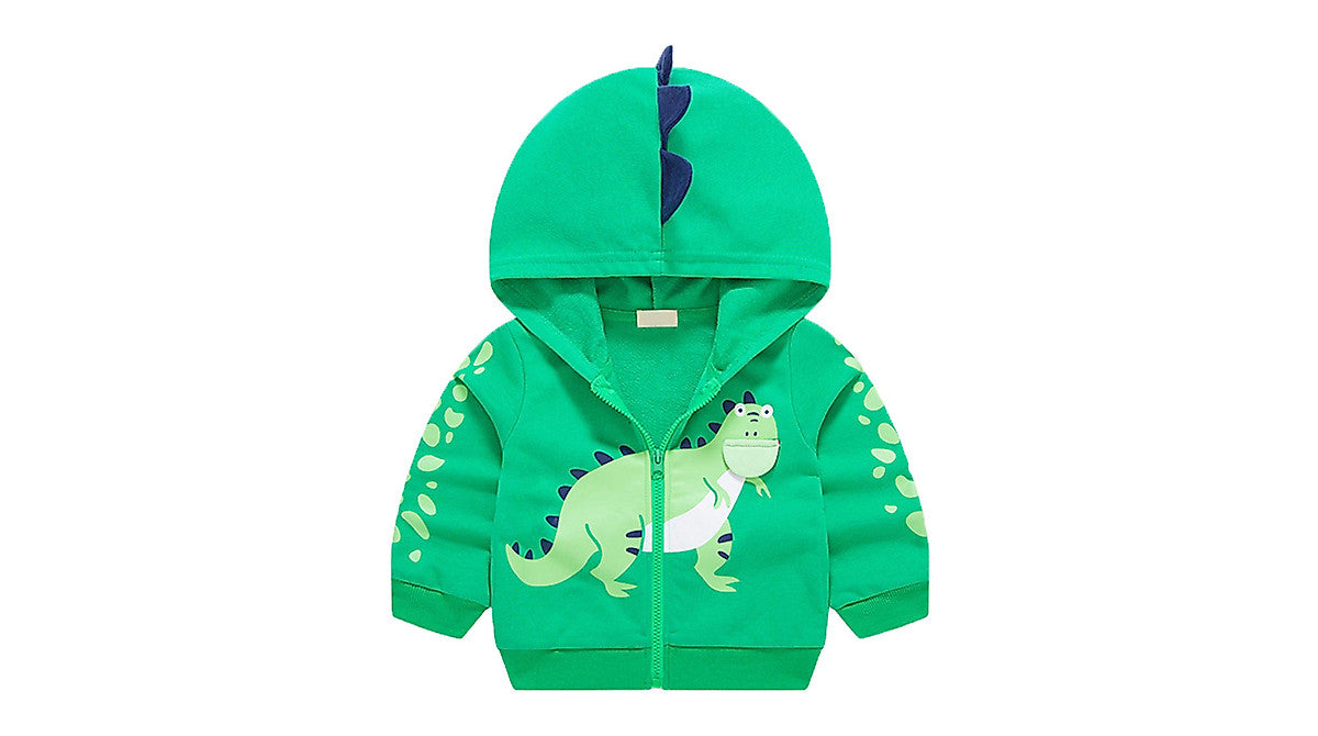Kids' Dinosaur Print Hoodie
