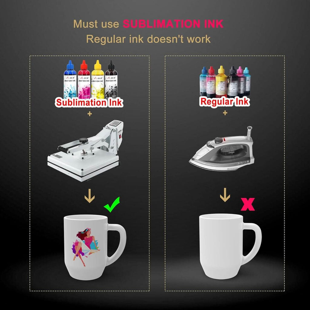 A-SUB Sublimation Paper A4 125g — use with sublimation ink
