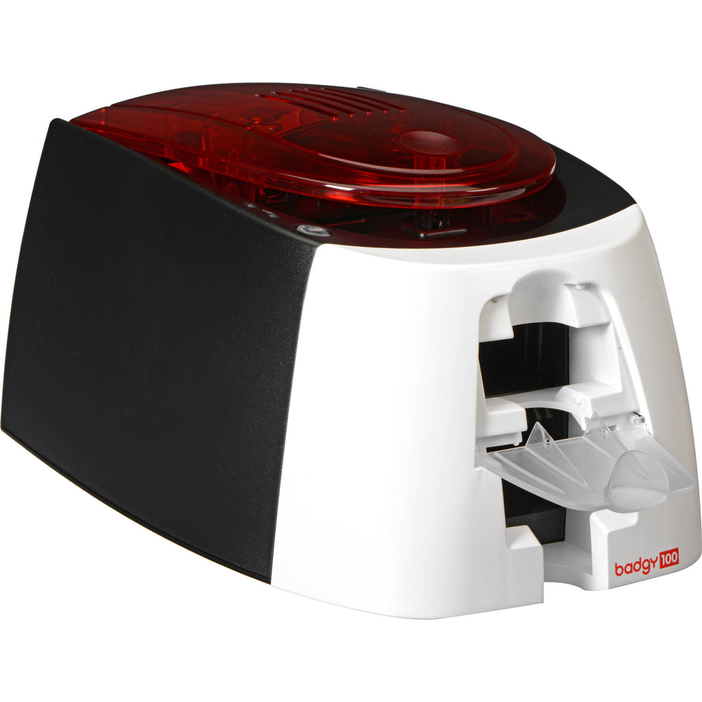 Evolis Badgy100 ID Card Printer — side view