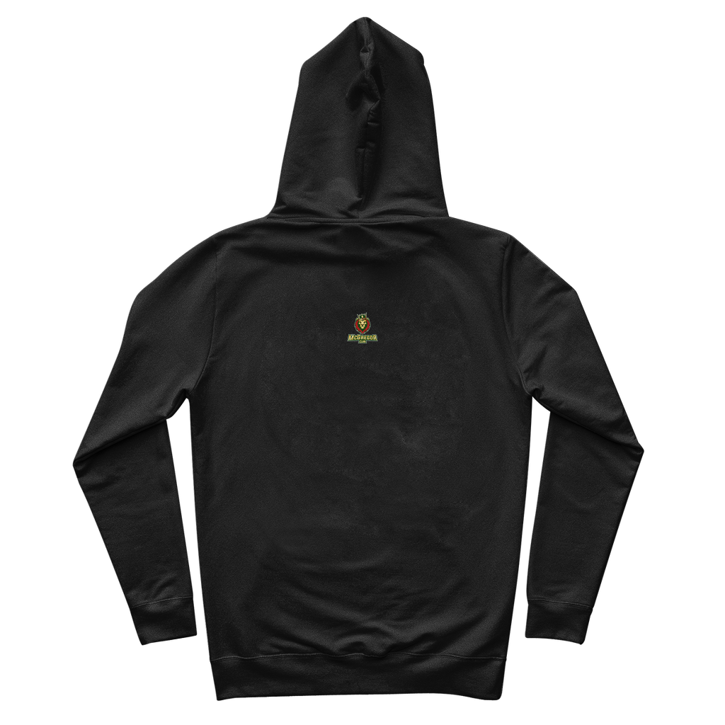 McGregor Clan-Warriors emblem 100% Organic Cotton Hoodie