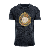 La Medaille Electro Medicale McGregor Clan- Unisex Acid Washed T-Shirt