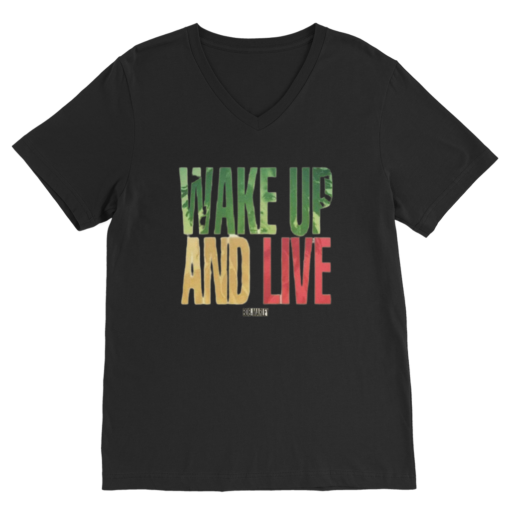 McGregor Clan - Wake Up And Live Premium V-Neck T-Shirt
