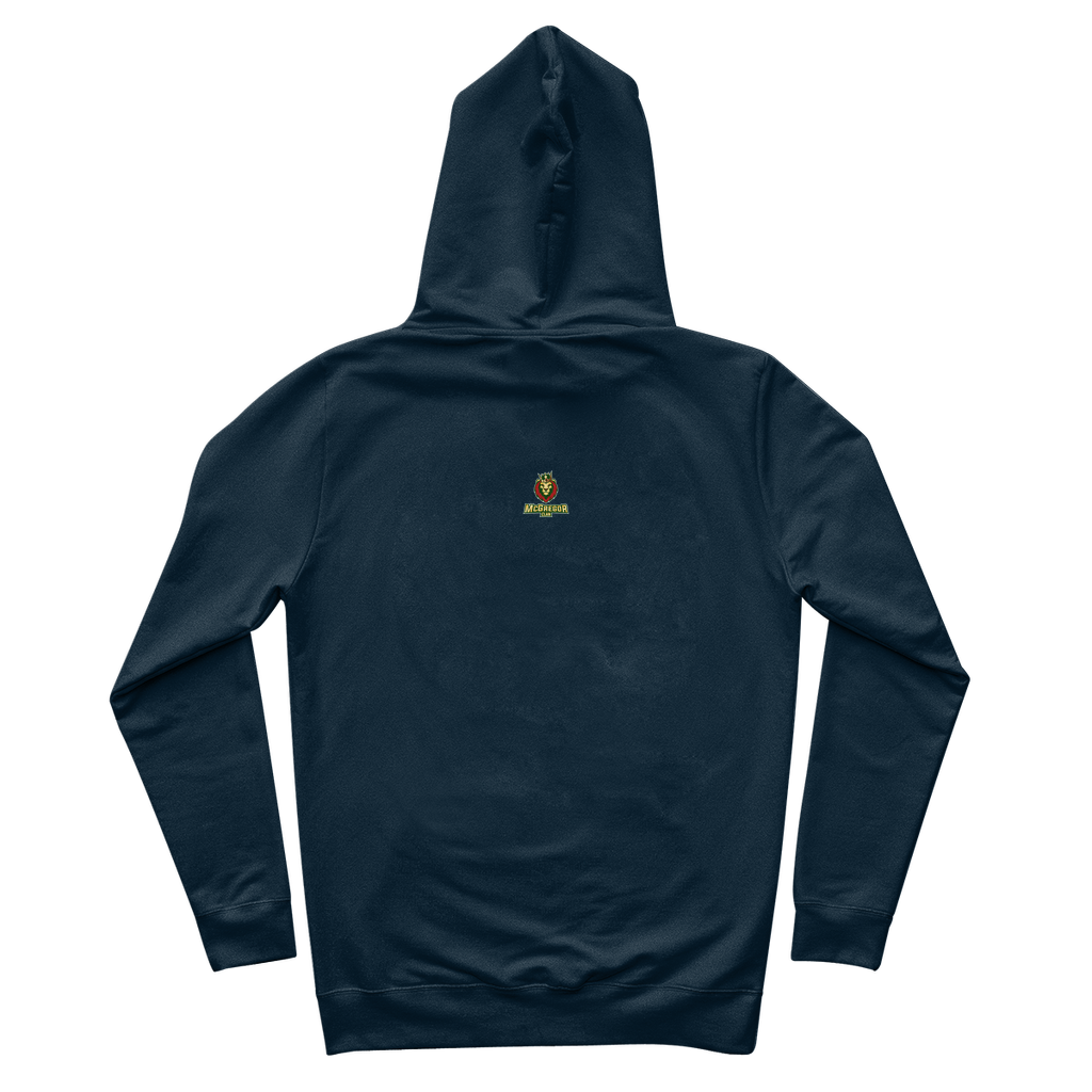 McGregor Clan-Warriors emblem 100% Organic Cotton Hoodie