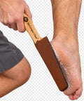 McGregor Clan Wooden Foot Scrub in use