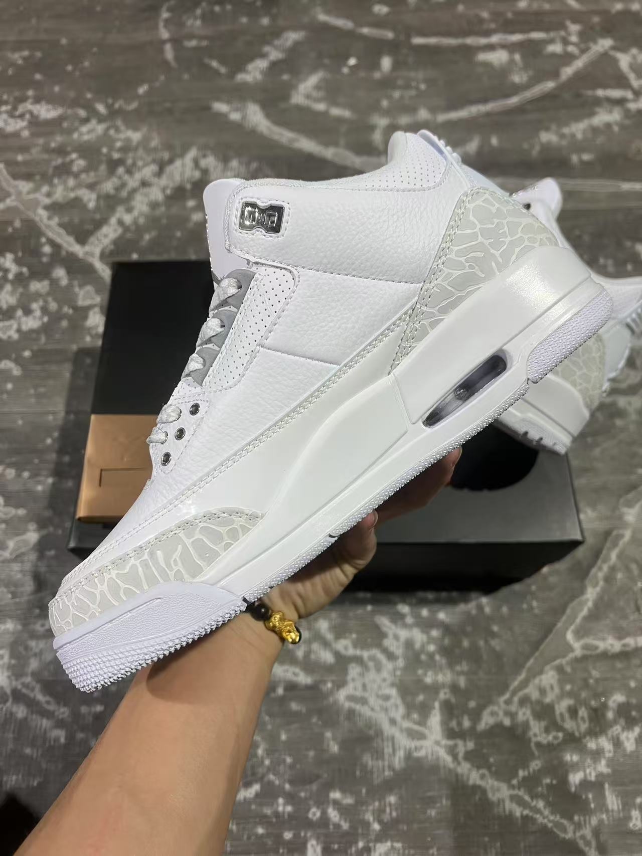 McGregor Clan Drop Shipping - JS Air Jordan 3 Pure Money