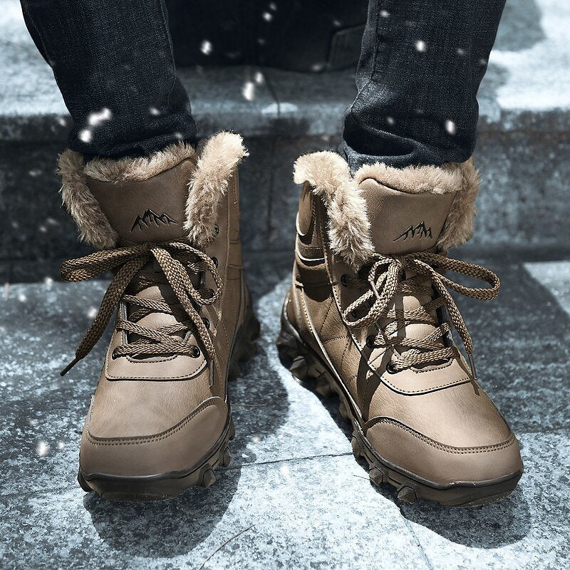 Men's Insulated Winter Snow Boots