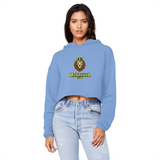 Png Lionhead Unisex Cropped Raw Edge Boyfriend Hoodie