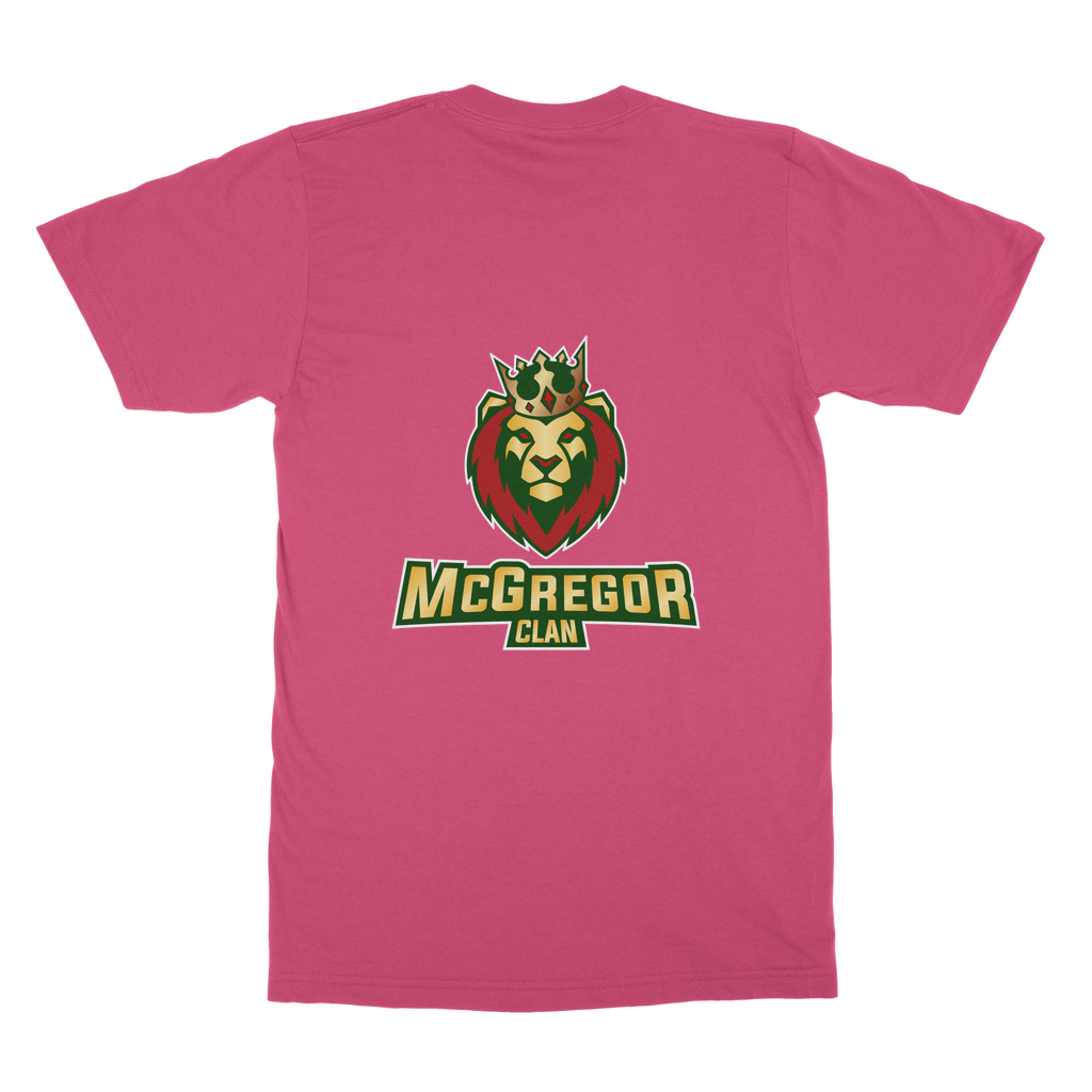 McGregor Clan Lion Classic Heavy Cotton Adult T-Shirt