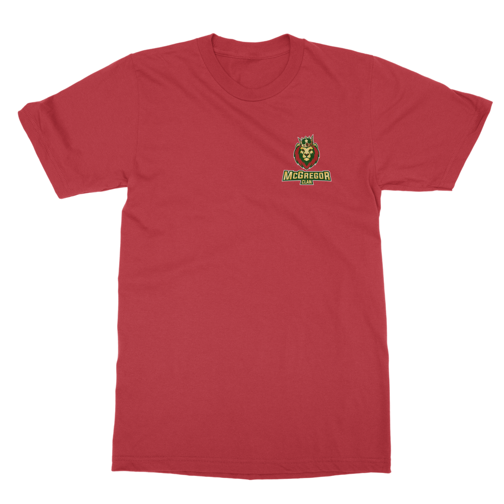 McGregor Clan Lion Classic Heavy Cotton Adult T-Shirt