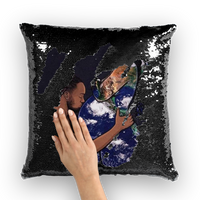 Universe Sequin Cushion Cover