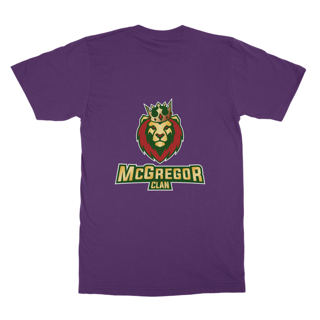 McGregor Clan Lion Classic Heavy Cotton Adult T-Shirt