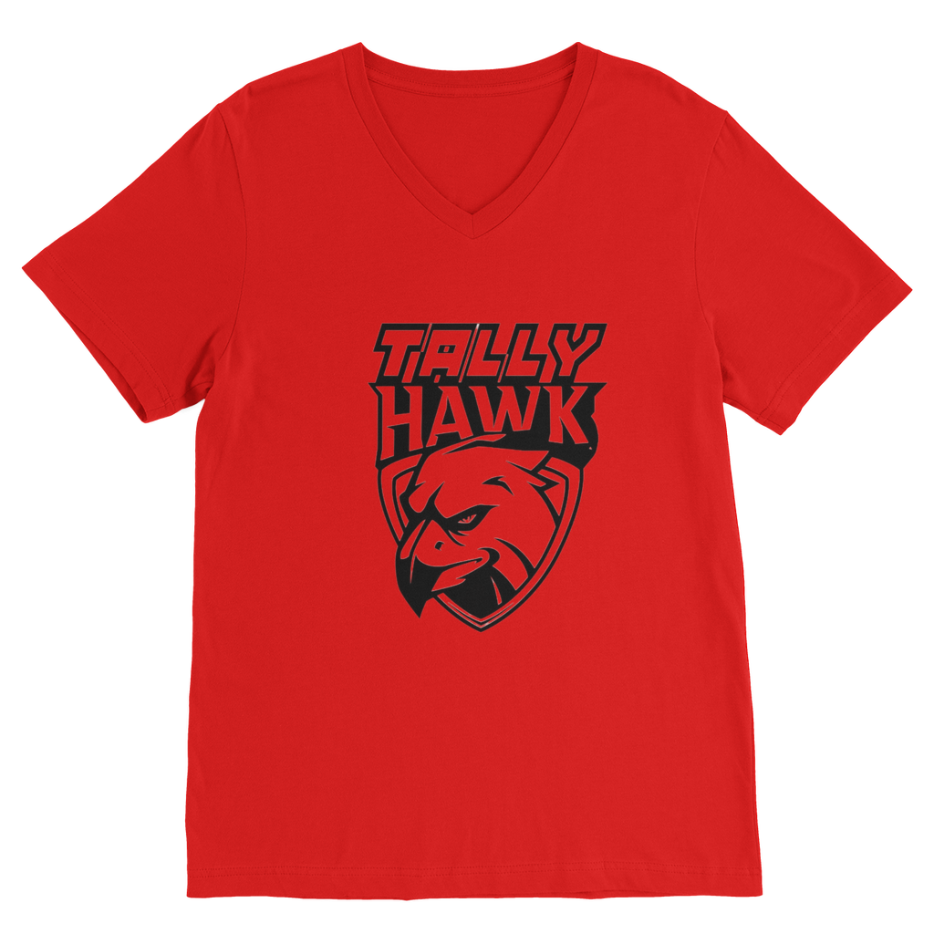 TOP HAWK Classic V-Neck T-Shirt