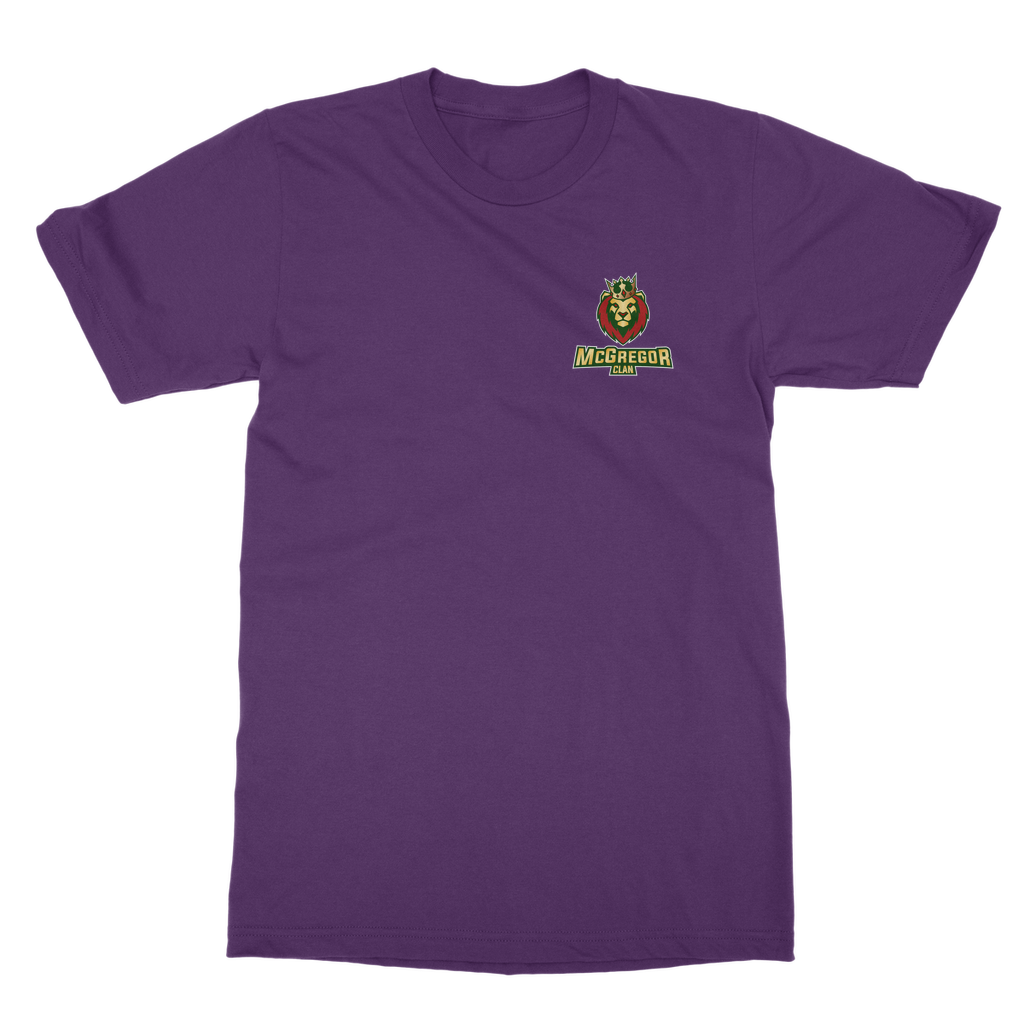 McGregor Clan Lion Classic Heavy Cotton Adult T-Shirt