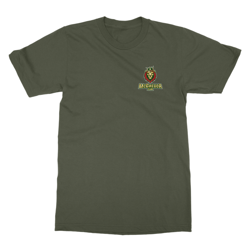 McGregor Clan Lion Classic Heavy Cotton Adult T-Shirt