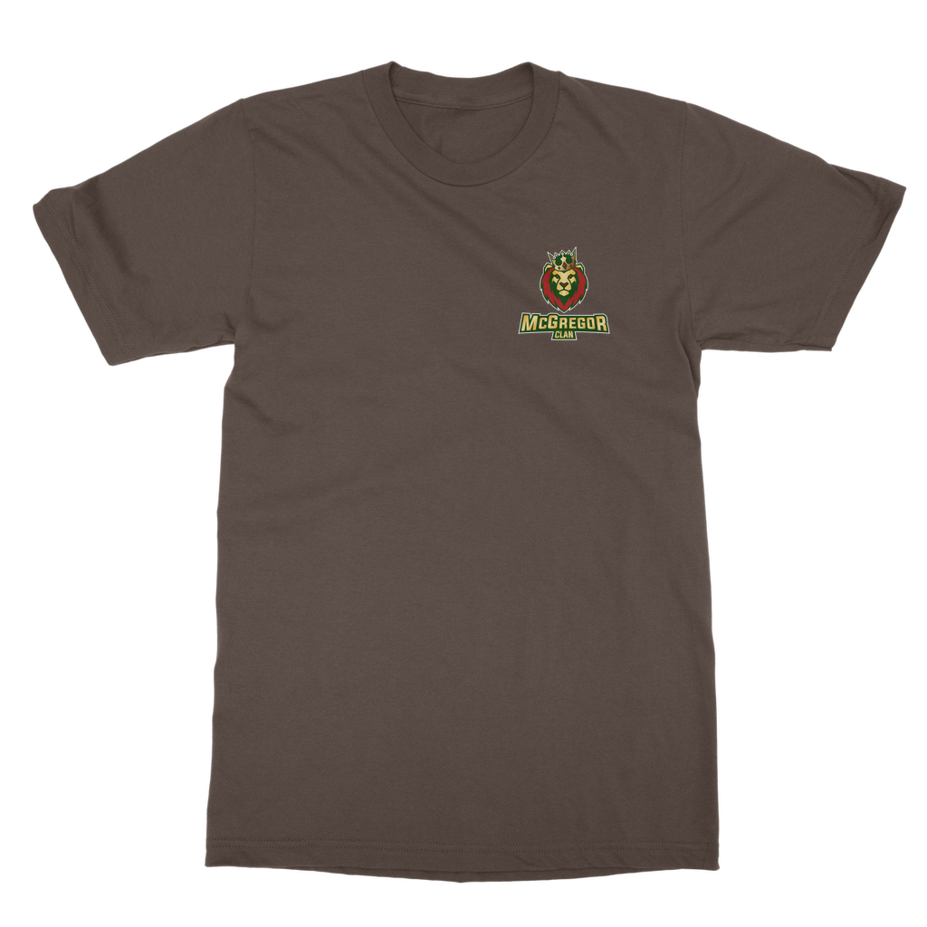 McGregor Clan Lion Classic Heavy Cotton Adult T-Shirt