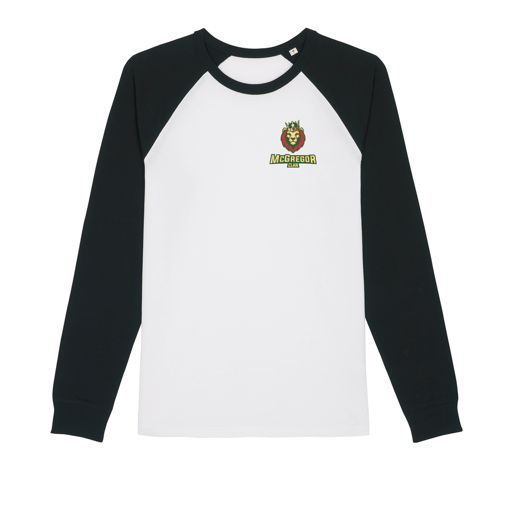 Png Lionhead Organic Raglan Long Sleeve Shirt