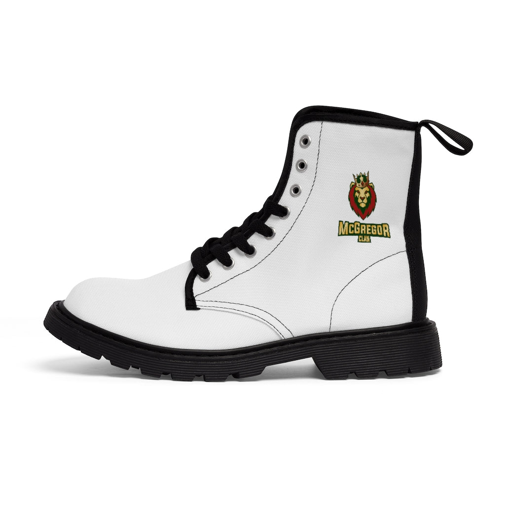 McGregor Clan - Lion Men's Canvas Boots