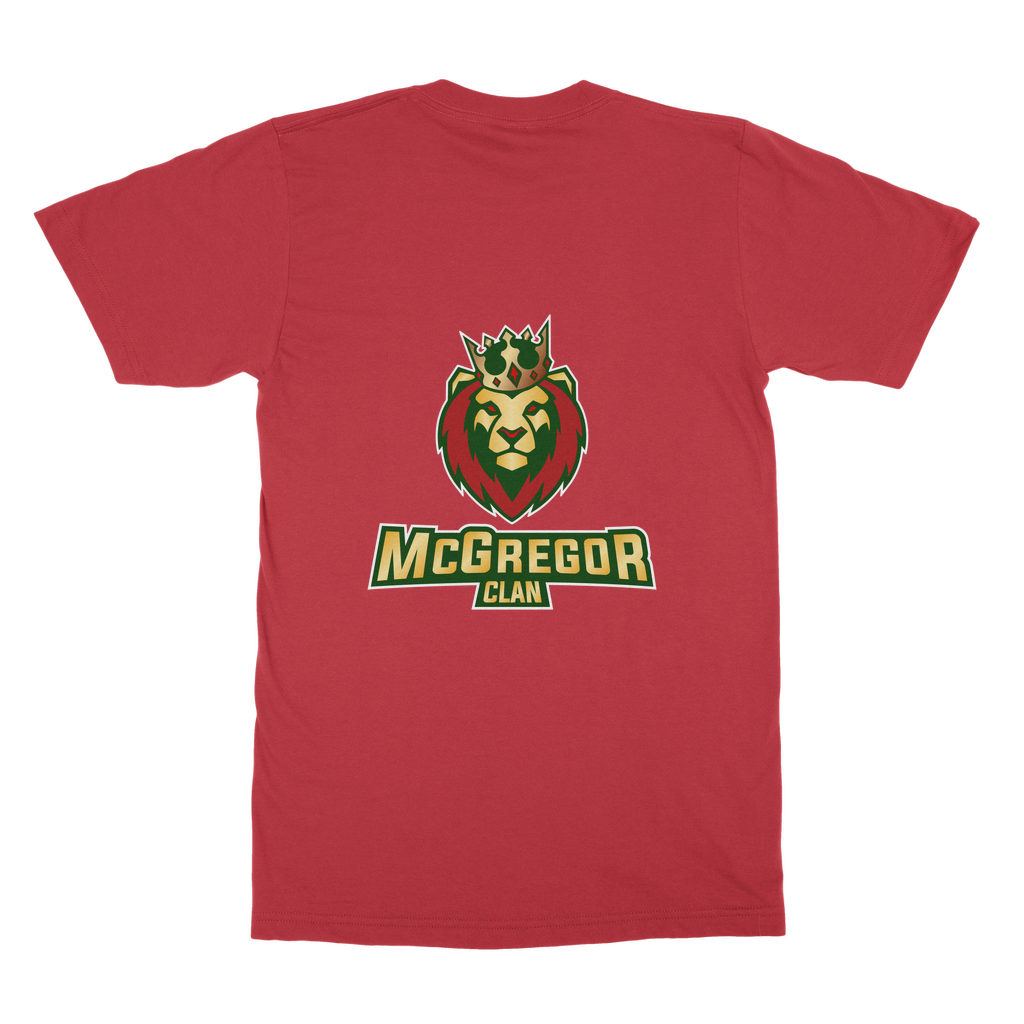 McGregor Clan Lion Classic Heavy Cotton Adult T-Shirt