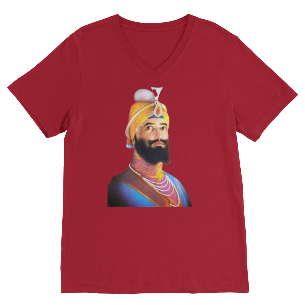 Religious Man Premium V-Neck T-Shirt