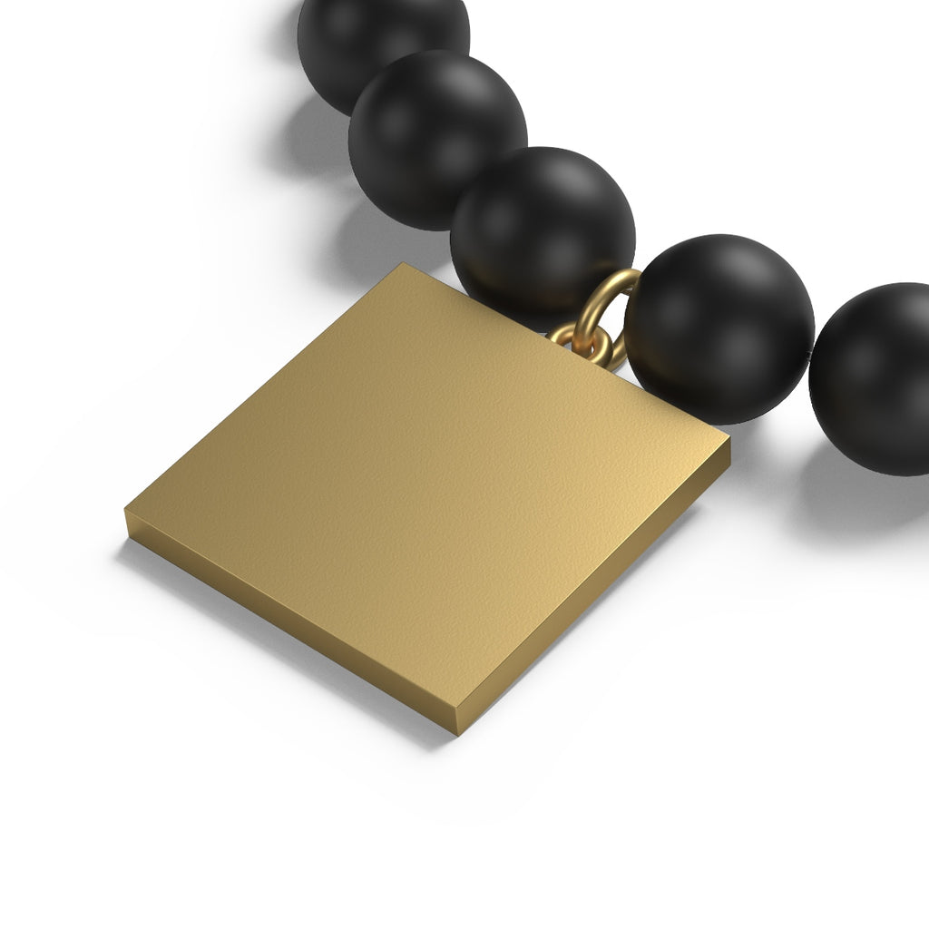 McGregor Clan - Matte Onyx Bracelet