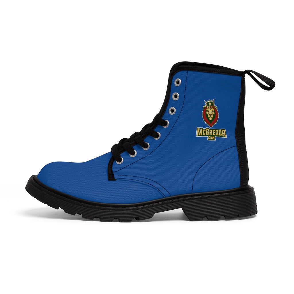 McGregor Clan - Lion Men's Canvas Boots