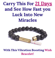Ancient Maroons Vibration Boosting Wish Bracelet!