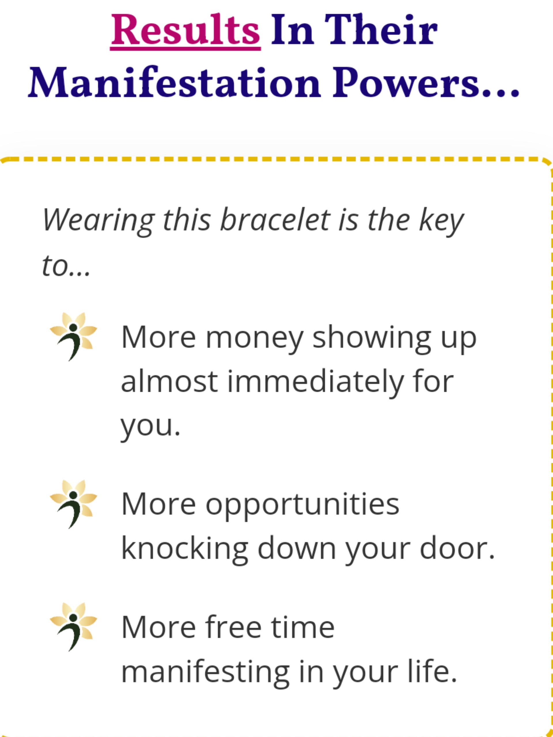 Ancient Maroons Vibration Boosting Wish Bracelet!