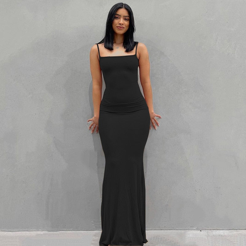 McGregor Clan- Skims Flat For Backless Long Maxi Pure