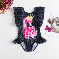 McGregor Clan-Girl Sleeveless Swimming Wear Rainbow Mermaid Swimwear For Children Summer Bathing Suits