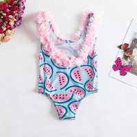 McGregor Clan-Girl Sleeveless Swimming Wear Rainbow Mermaid Swimwear For Children Summer Bathing Suits