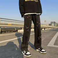 McGregor Clan- Men Jeans asthetic Man Jeans Pants Casual Baggy hip hop