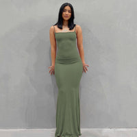 McGregor Clan- Skims Flat For Backless Long Maxi Pure