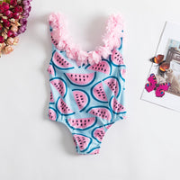 McGregor Clan-Girl Sleeveless Swimming Wear Rainbow Mermaid Swimwear For Children Summer Bathing Suits