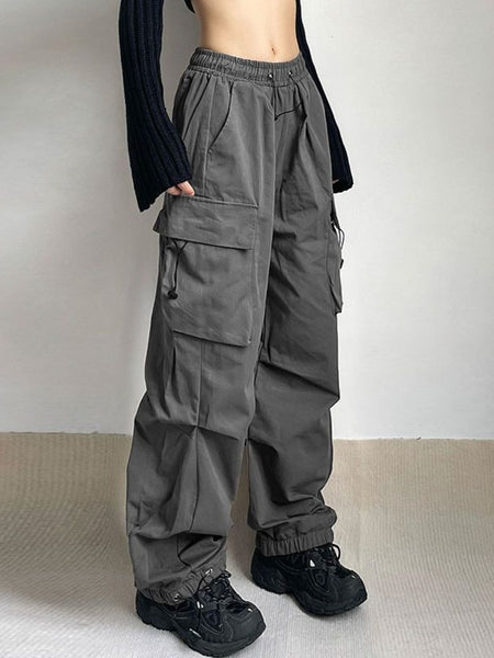 McGregor Clan- Oversized Cargo Parachute Pants Women Streetwear – McGregor  Clan Clothing
