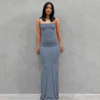 McGregor Clan- Skims Flat For Backless Long Maxi Pure