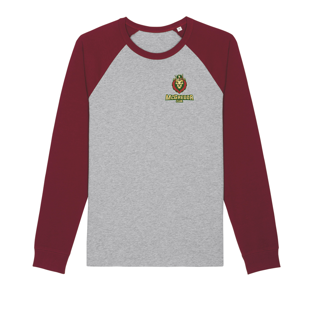 Png Lionhead Organic Raglan Long Sleeve Shirt