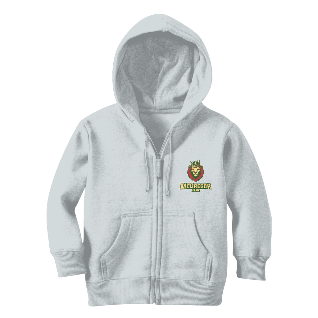 McGregor Clan lion head Classic Kids Zip Hoodie