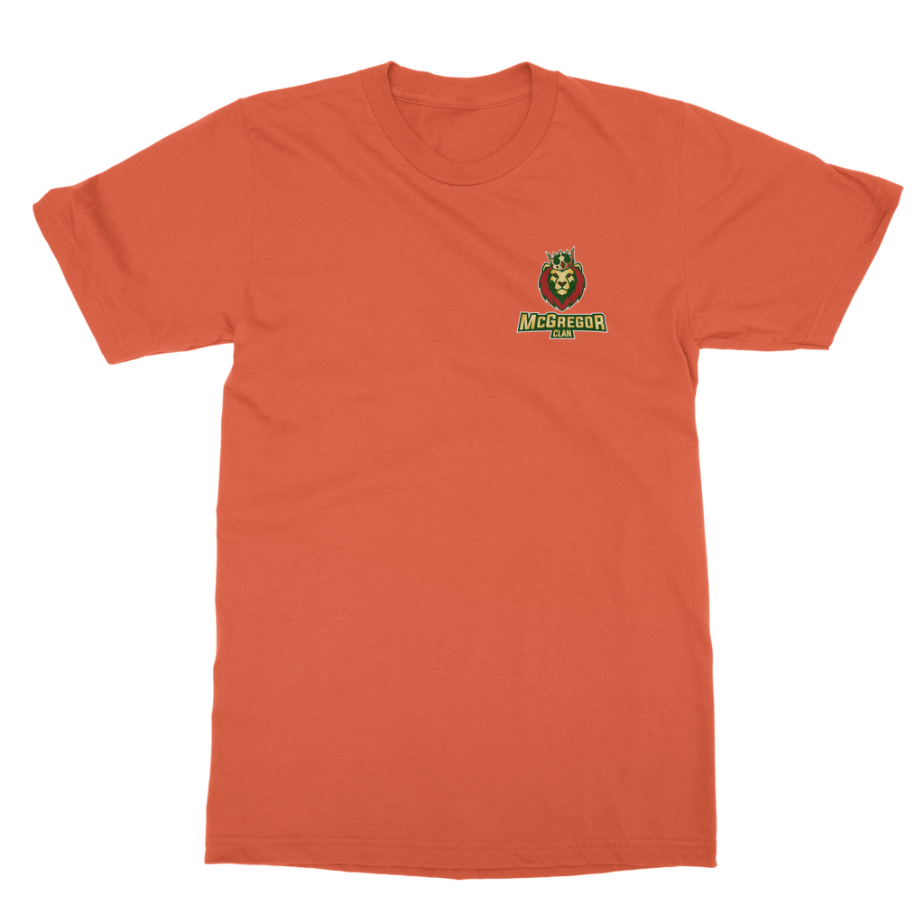 McGregor Clan Lion Classic Heavy Cotton Adult T-Shirt