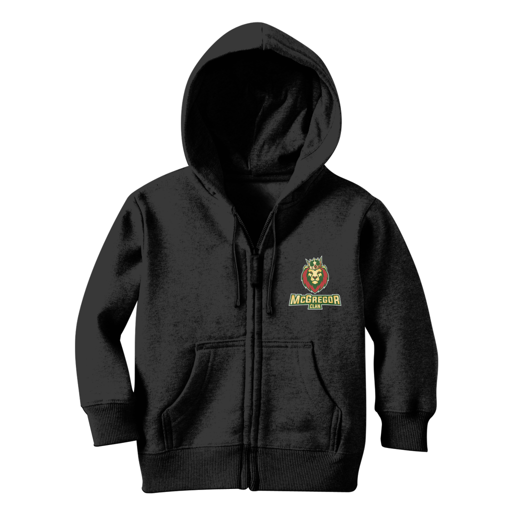 McGregor Clan lion head Classic Kids Zip Hoodie