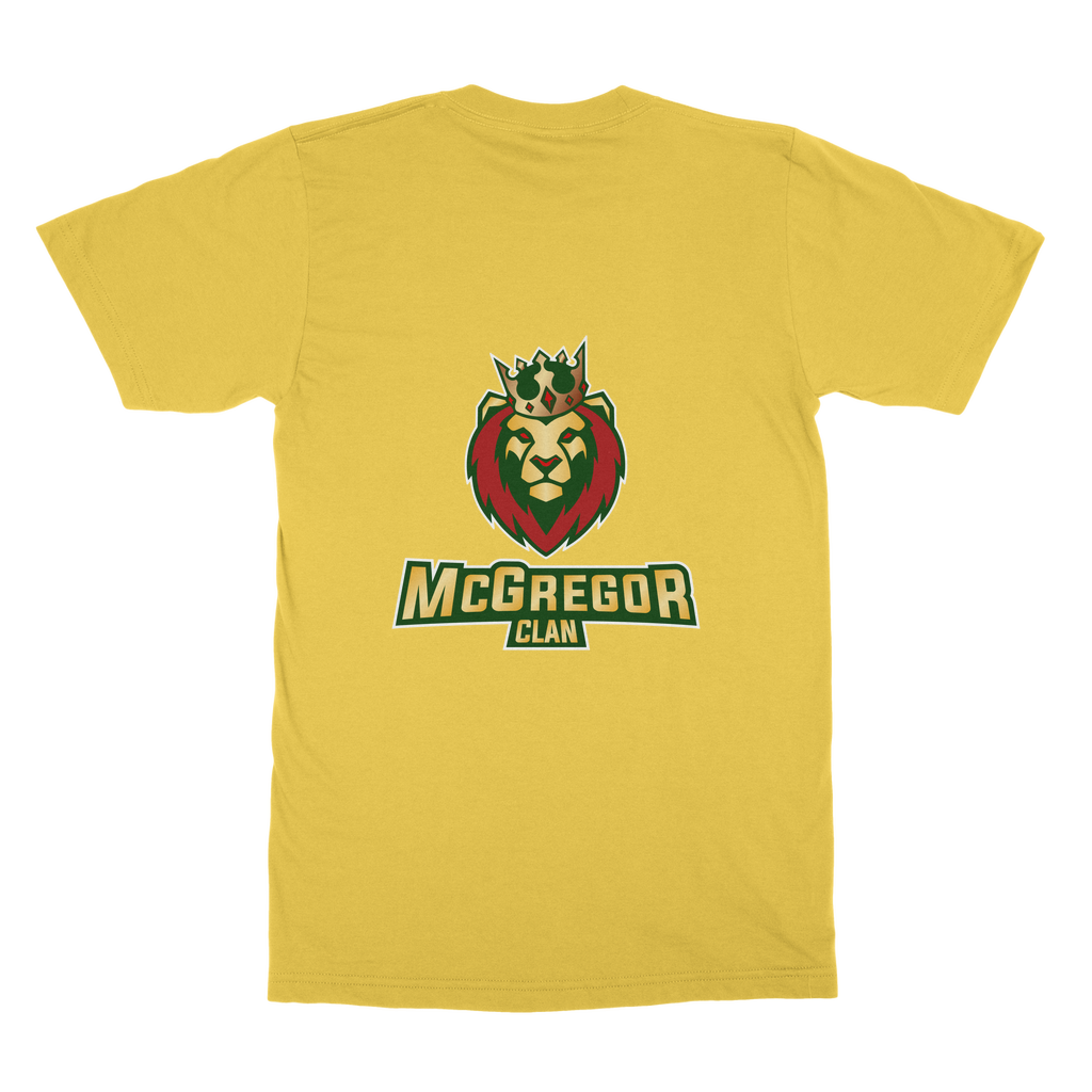 McGregor Clan Lion Classic Heavy Cotton Adult T-Shirt