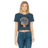 McGregor Clan- Afro of Power McGregor Clan - Women's Cropped T-Shirt