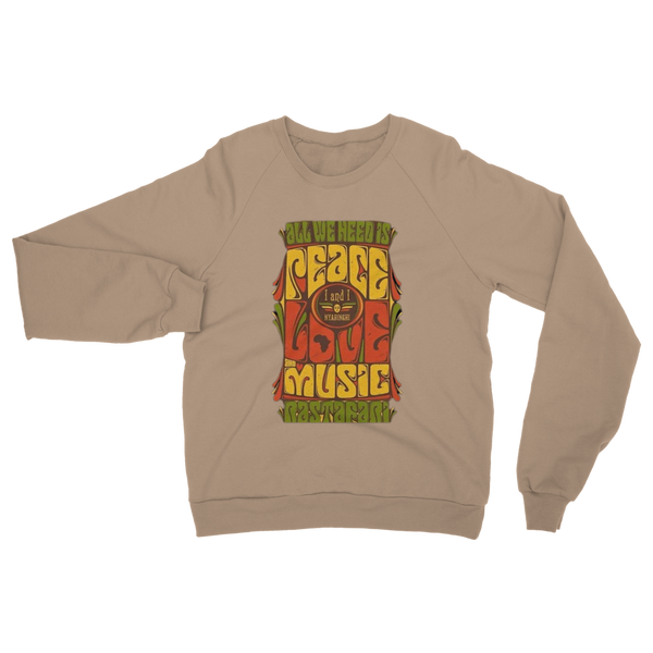 Peace Love & Music McGregor Clan - Unisex Sweatshirt
