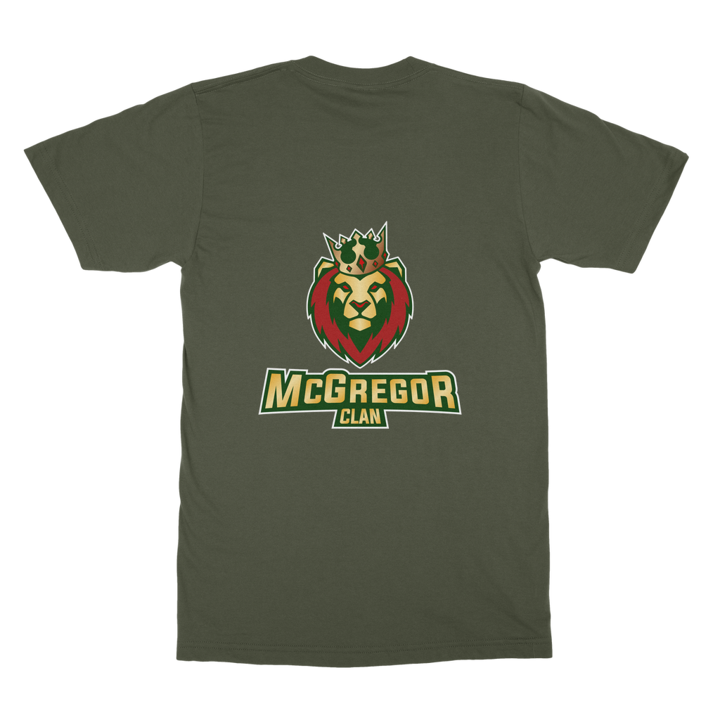 McGregor Clan Lion Classic Heavy Cotton Adult T-Shirt