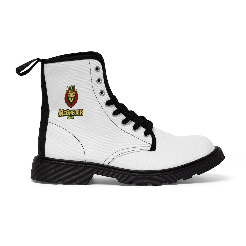 McGregor Clan - Lion Men's Canvas Boots
