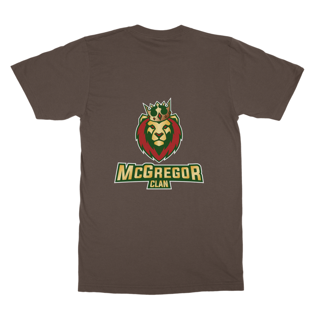 McGregor Clan Lion Classic Heavy Cotton Adult T-Shirt