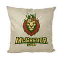 McGregor Clan Lion Throw Pillows