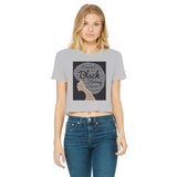 McGregor Clan- Afro of Power McGregor Clan - Women's Cropped T-Shirt